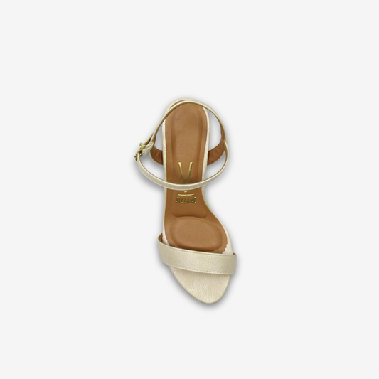 صندل نسائي بكعب متوسط من فيزانو