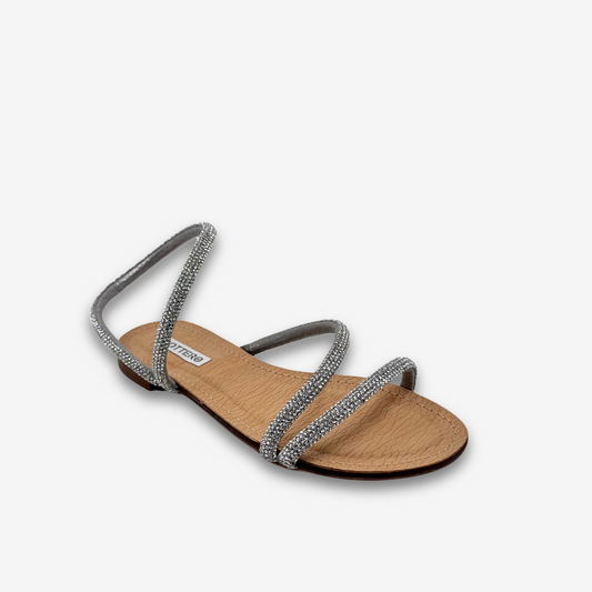 صندل بوتارو للسيدات مسطح من الجلد