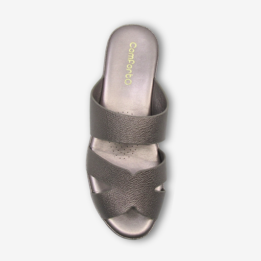 COMFORTO WOMEN MID HEEL SLIPPER