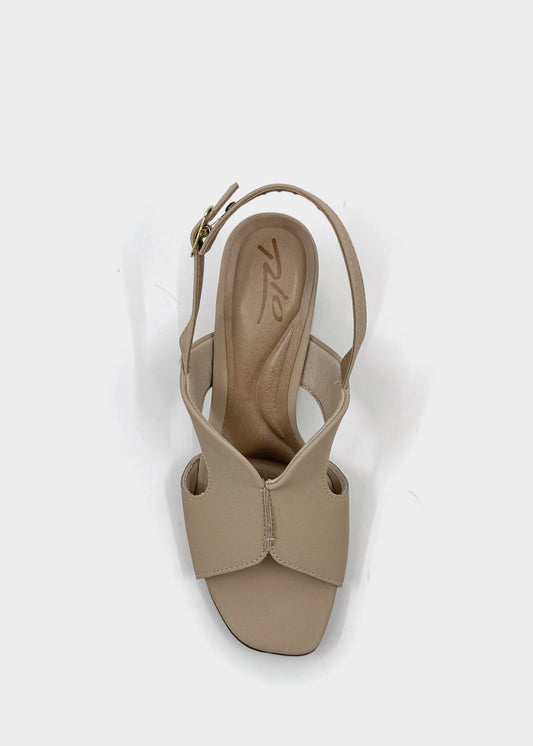 صندل ريو نسائي بكعب مفتوح من الخلف