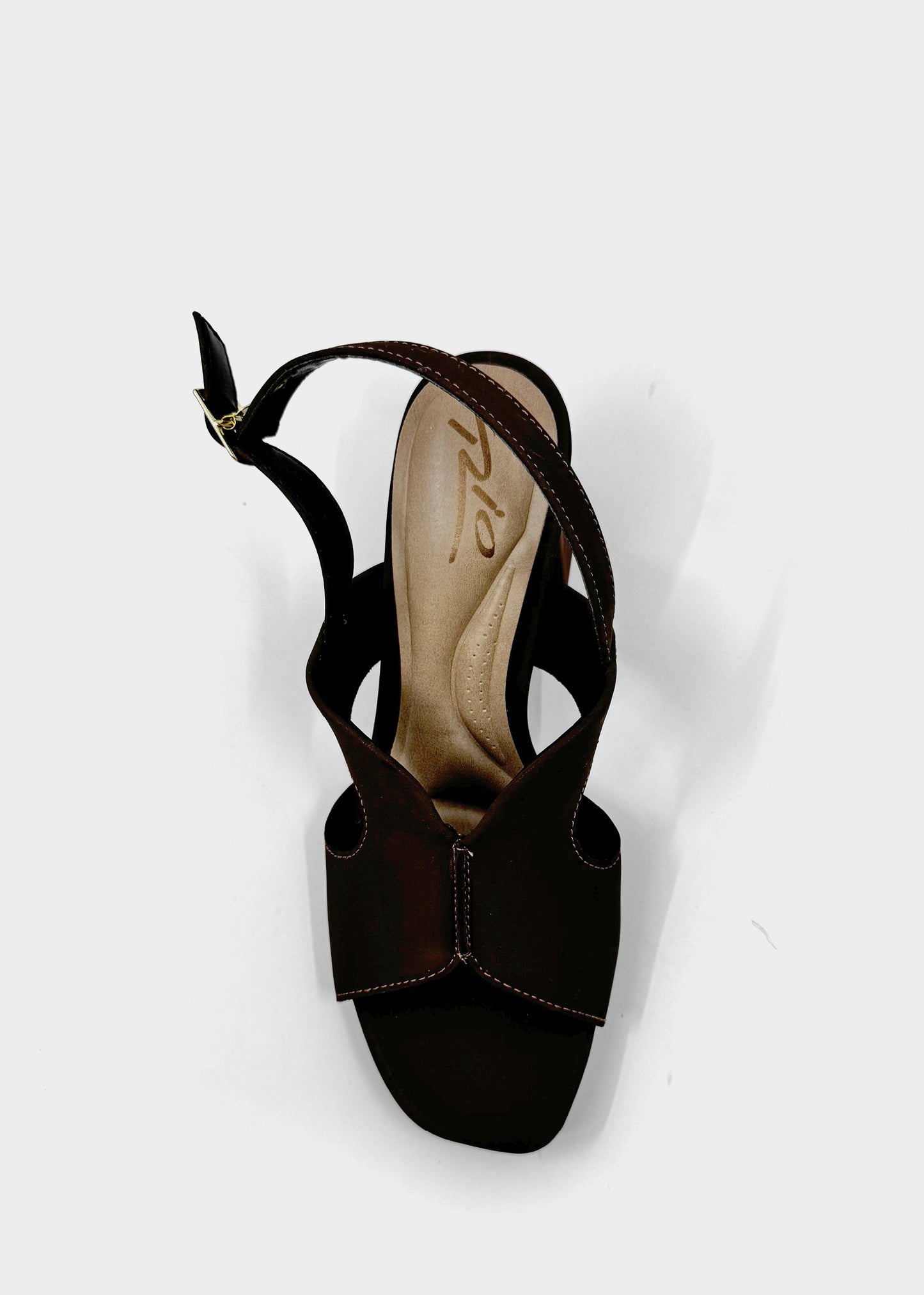 صندل ريو نسائي بكعب مفتوح من الخلف