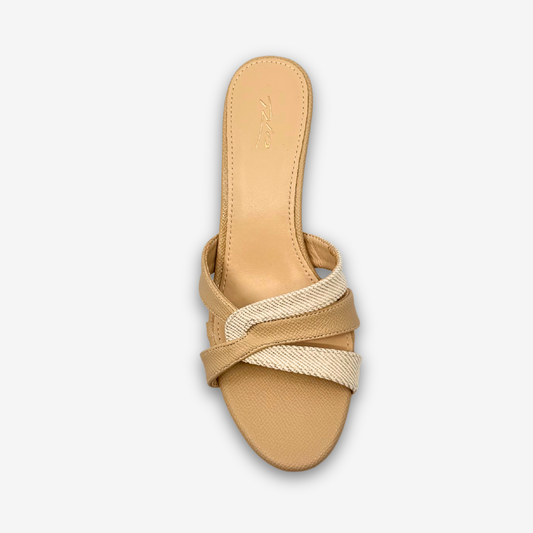 حذاء نسائي بكعب متوسط من ريو