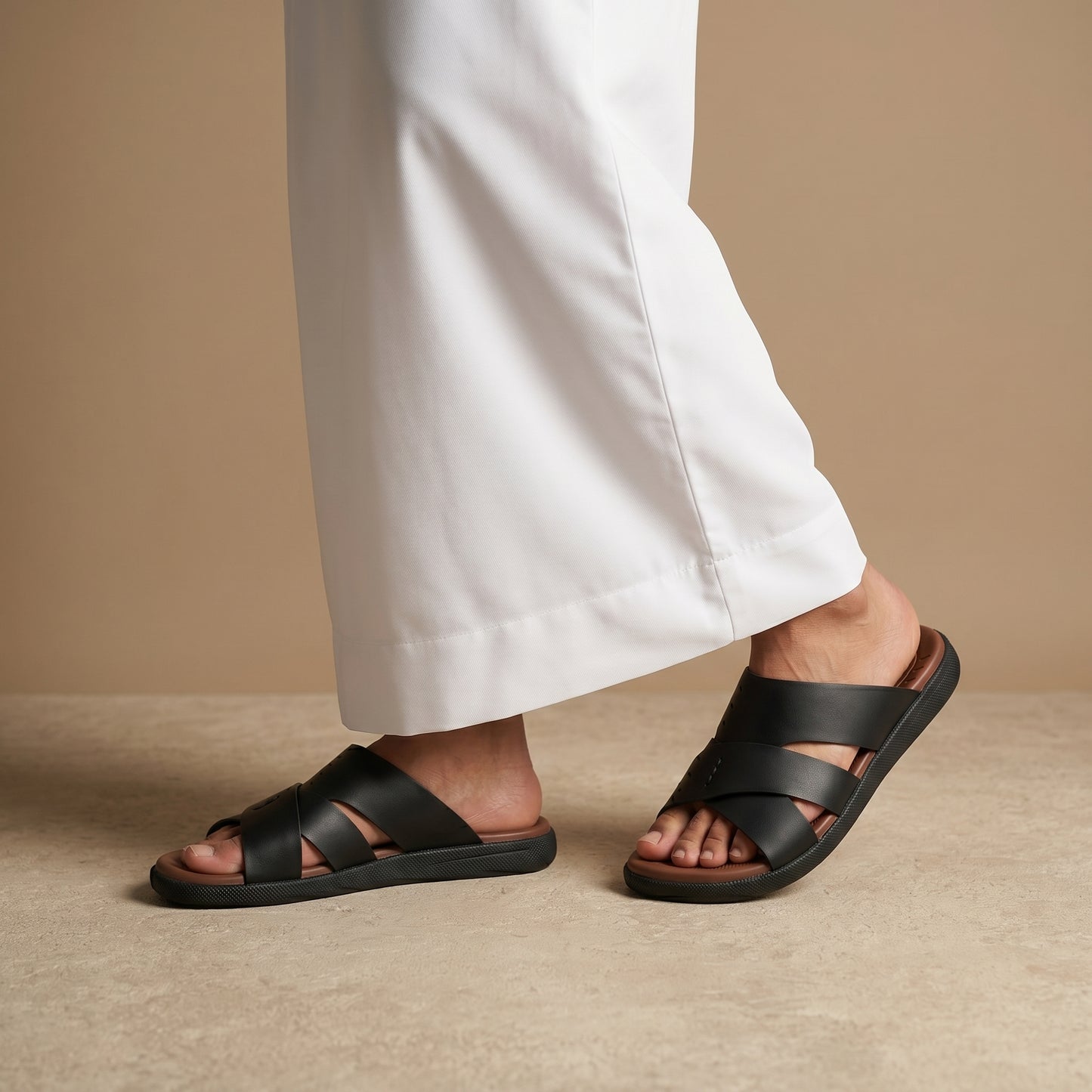 VERONI MEN SLIPPER HAND MADE LEATHER