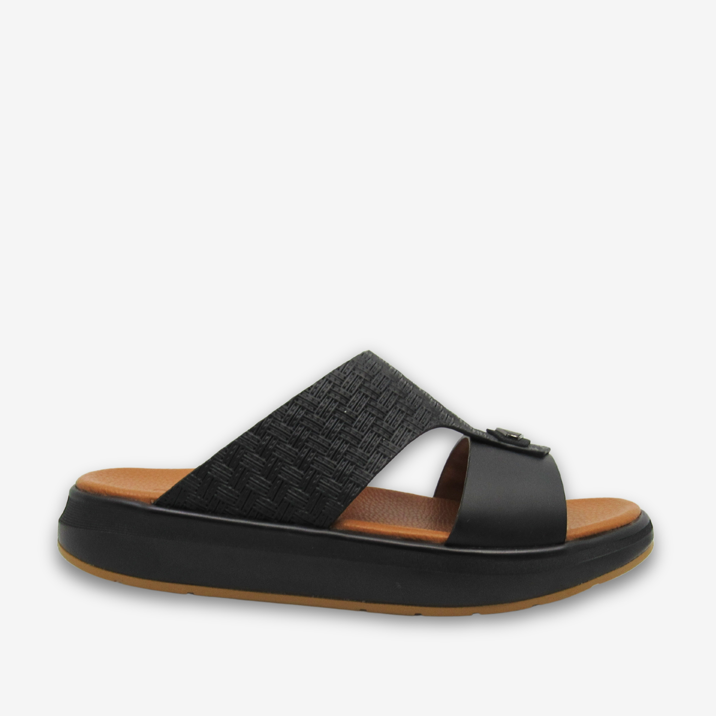 نعال رجالي من الجلد الطبيعي من كومفورتو