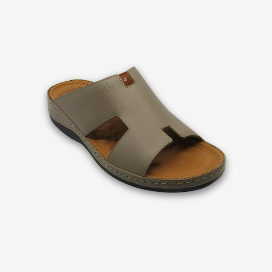 نعال رجالي مريح من الجلد