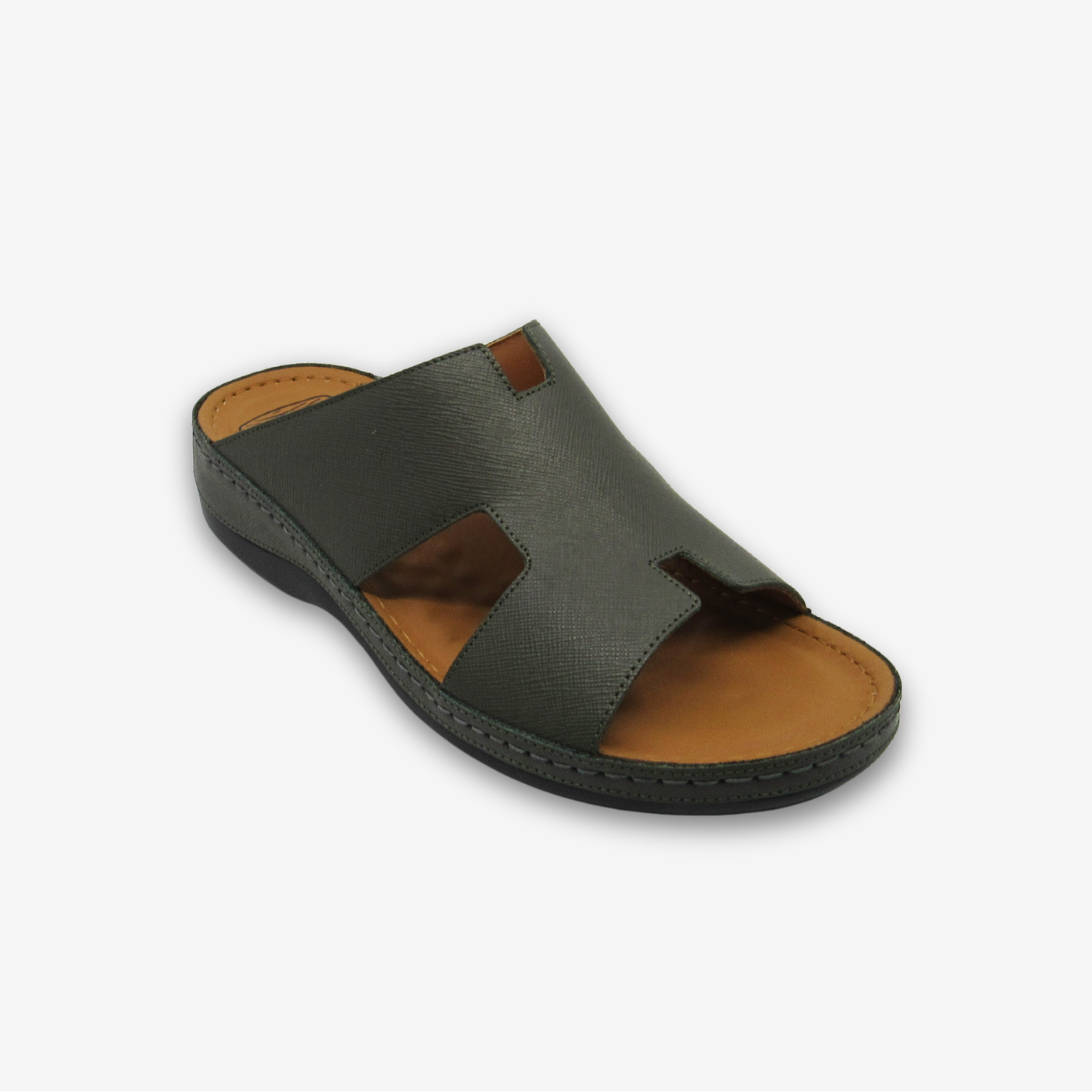 نعال رجالي مريح من الجلد