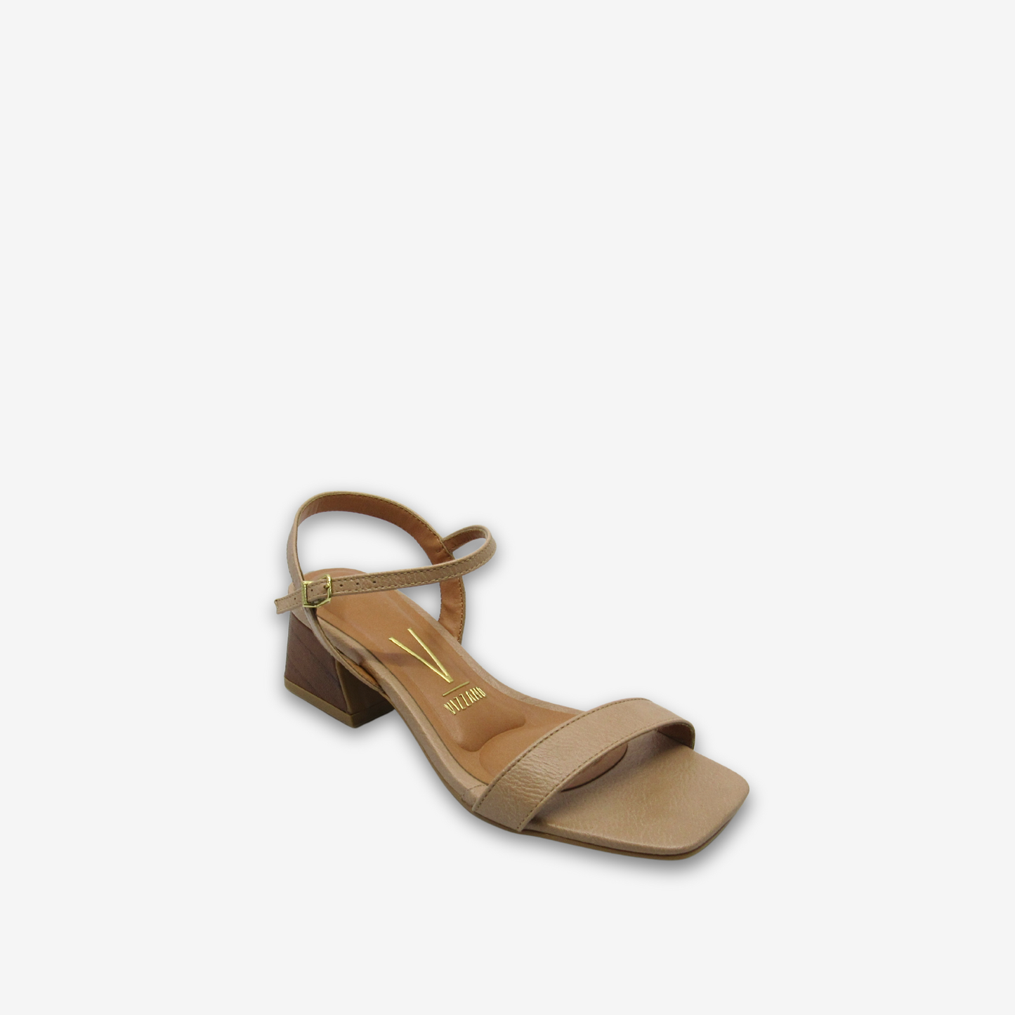 صندل نسائي بكعب منخفض من فيزانو