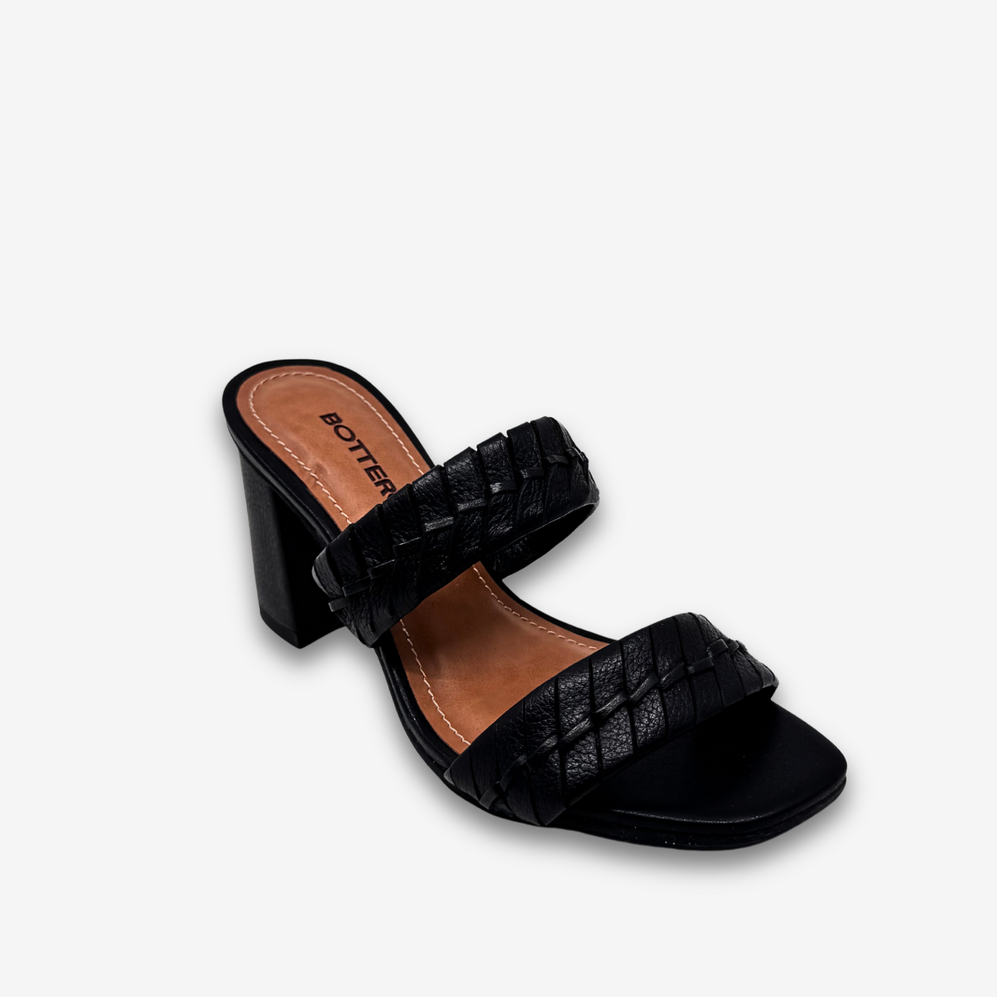 BOTTARO LADIES HEELS SLIPPERS LEATHER