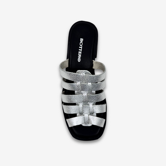 BOTTARO LADIES HEELS SLIPPERS LEATHER