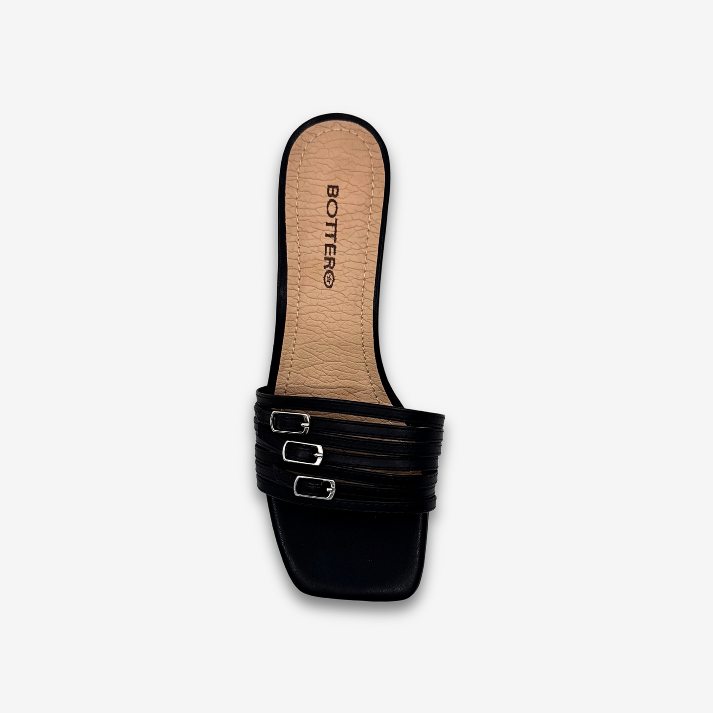 BOTTARO LADIES HEELS SLIPPERS LEATHER