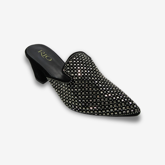 حذاء ريو MULE نسائي بكعب متوسط
