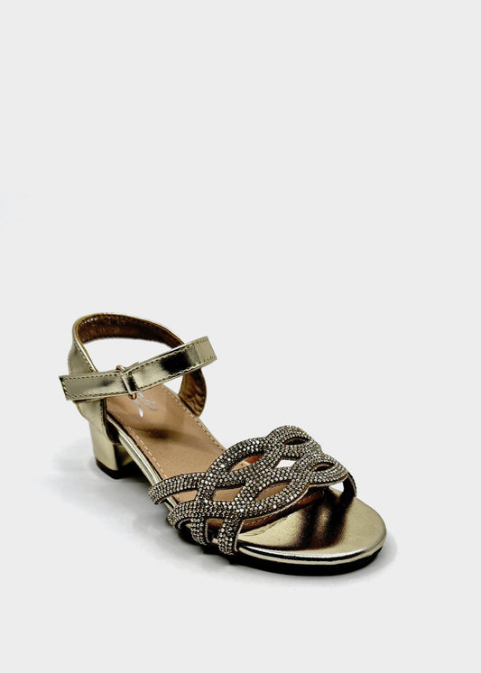 RIO GIRLS LOW HEEL SANDALS
