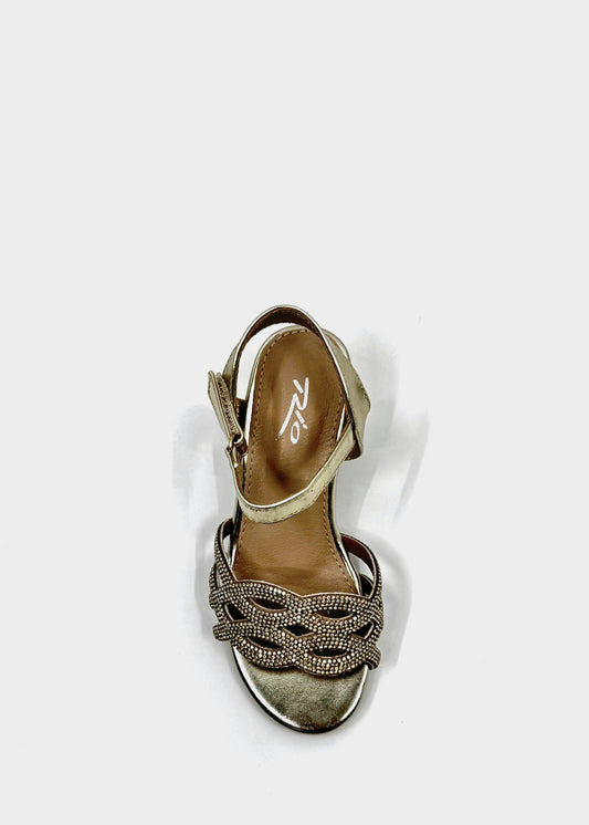 RIO GIRLS LOW HEEL SANDALS