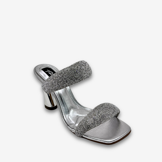 RIO LADIES HEELS SLIPPERS LEATHER