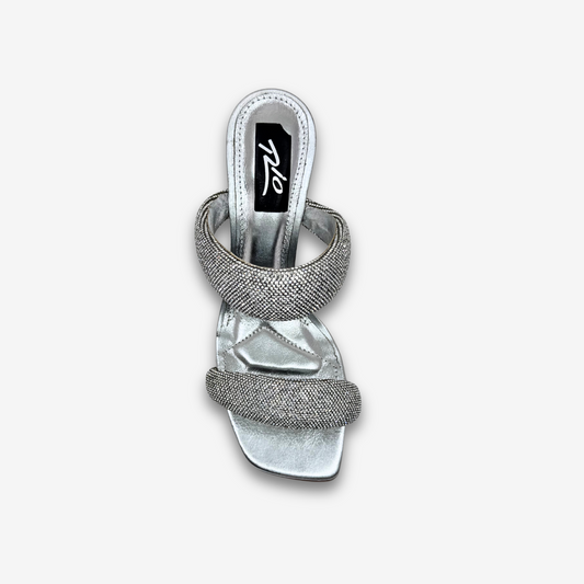 RIO LADIES HEELS SLIPPERS LEATHER