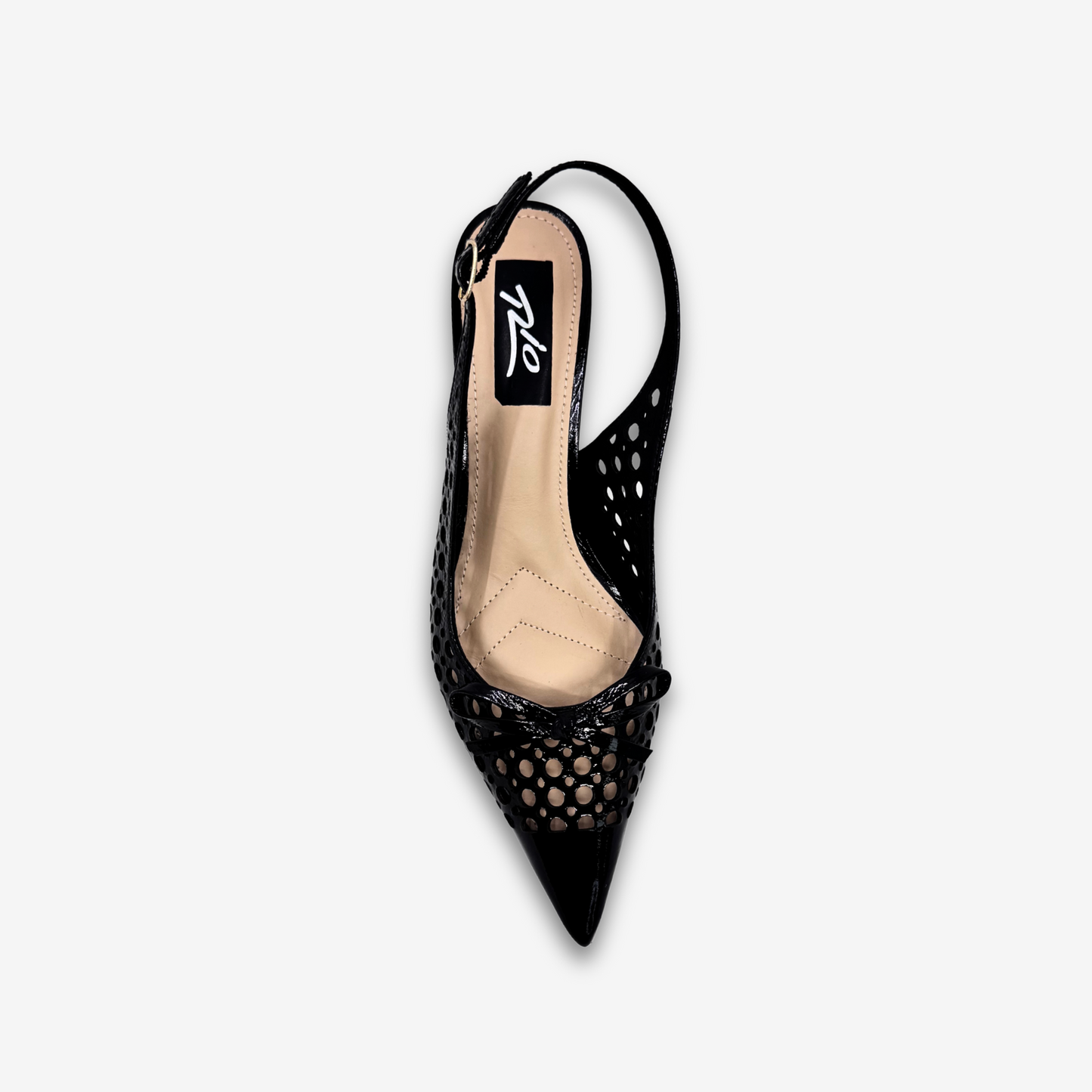 RIO LADIES LOW HEELS SHOES LEATHER