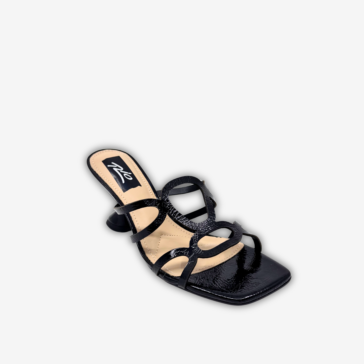 RIO LADIES LOW HEELS SHOES LEATHER