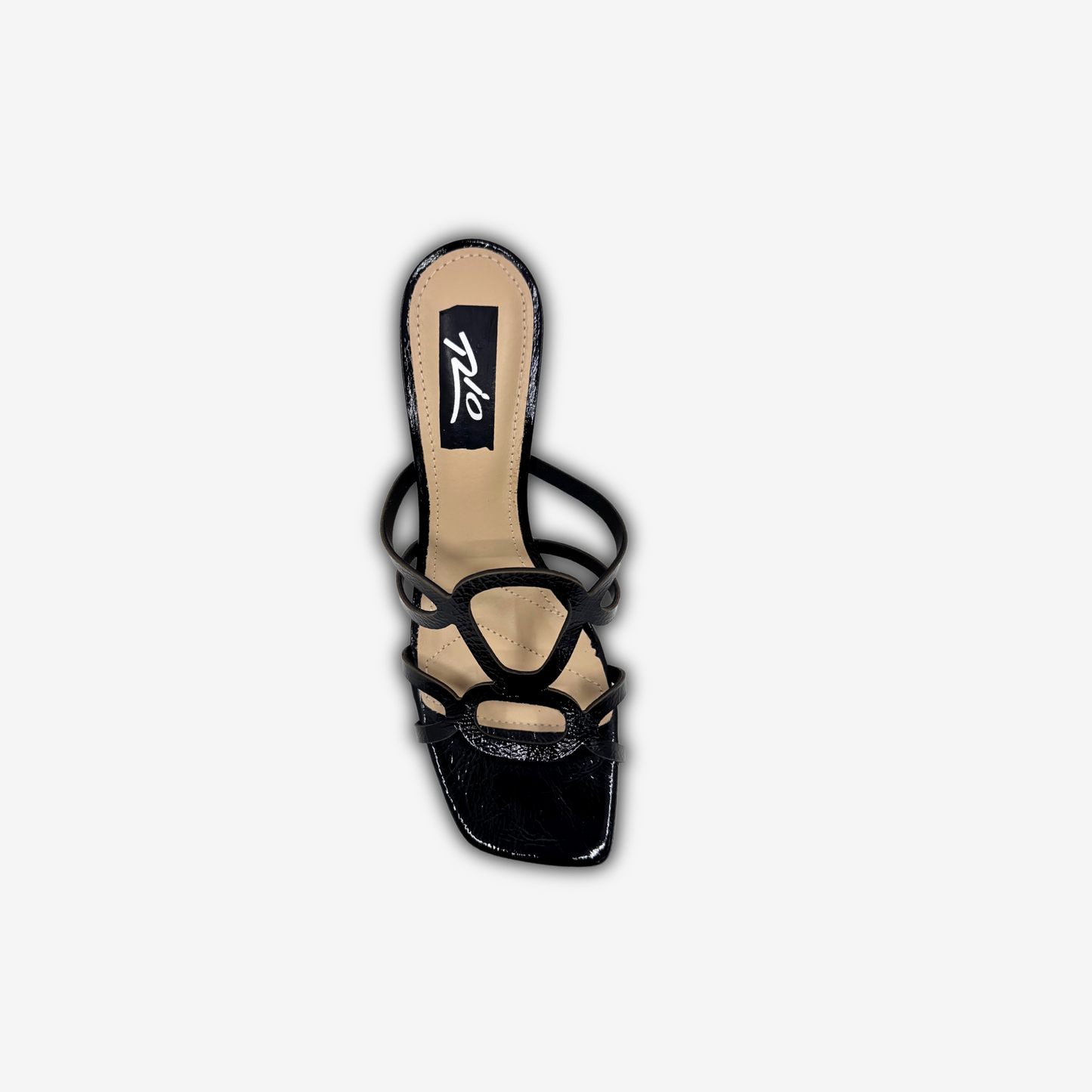 RIO LADIES LOW HEELS SHOES LEATHER