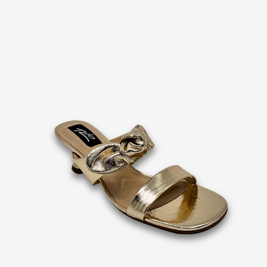 RIO LADIES LOW HEELS SLIPPERS LEATHER