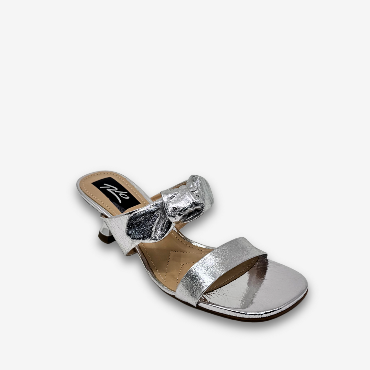 RIO LADIES LOW HEELS SLIPPERS LEATHER