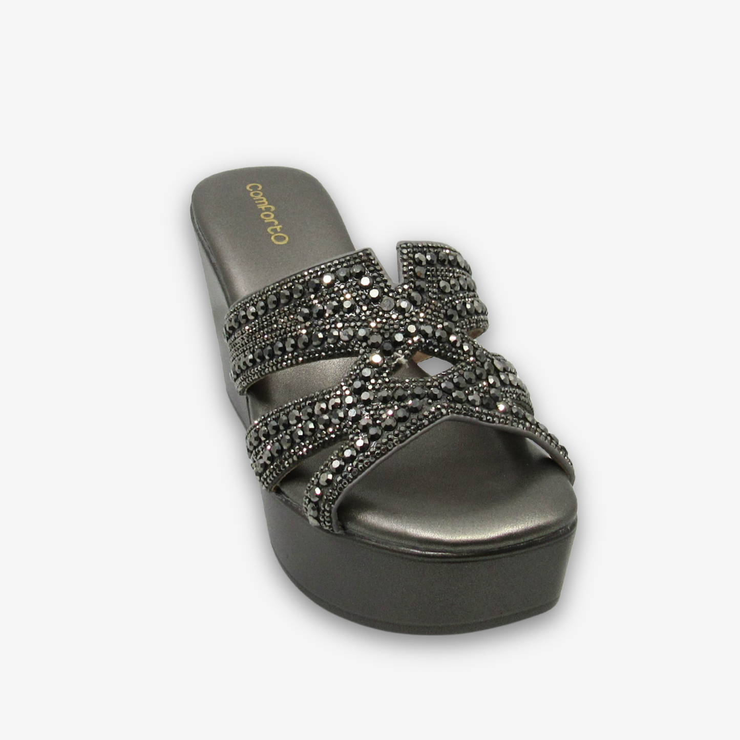 حذاء نسائي مريح بكعب مرتفع