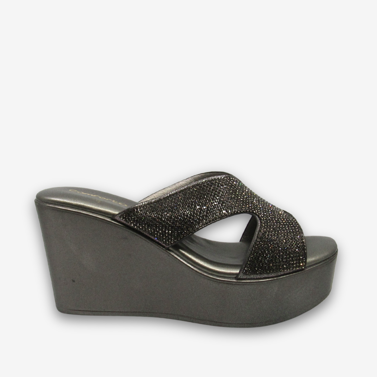 حذاء نسائي مريح بكعب مرتفع