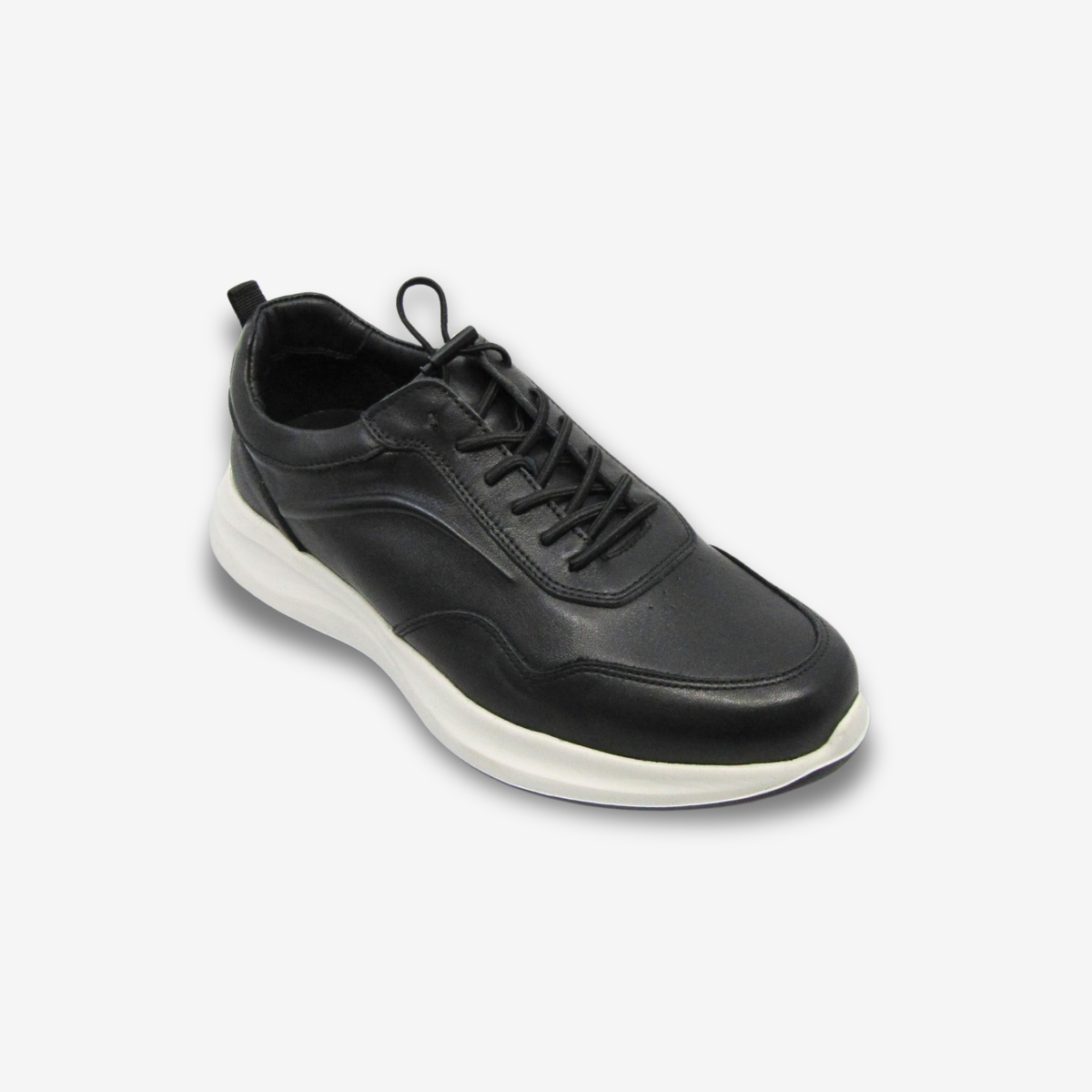 COMCERO MEN LEATHER SNEAKERS