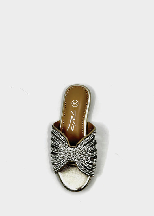 RIO GIRLS FLAT SLIPPERS