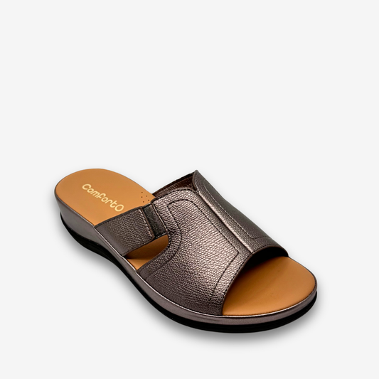 حذاء نسائي مريح بكعب إسفيني