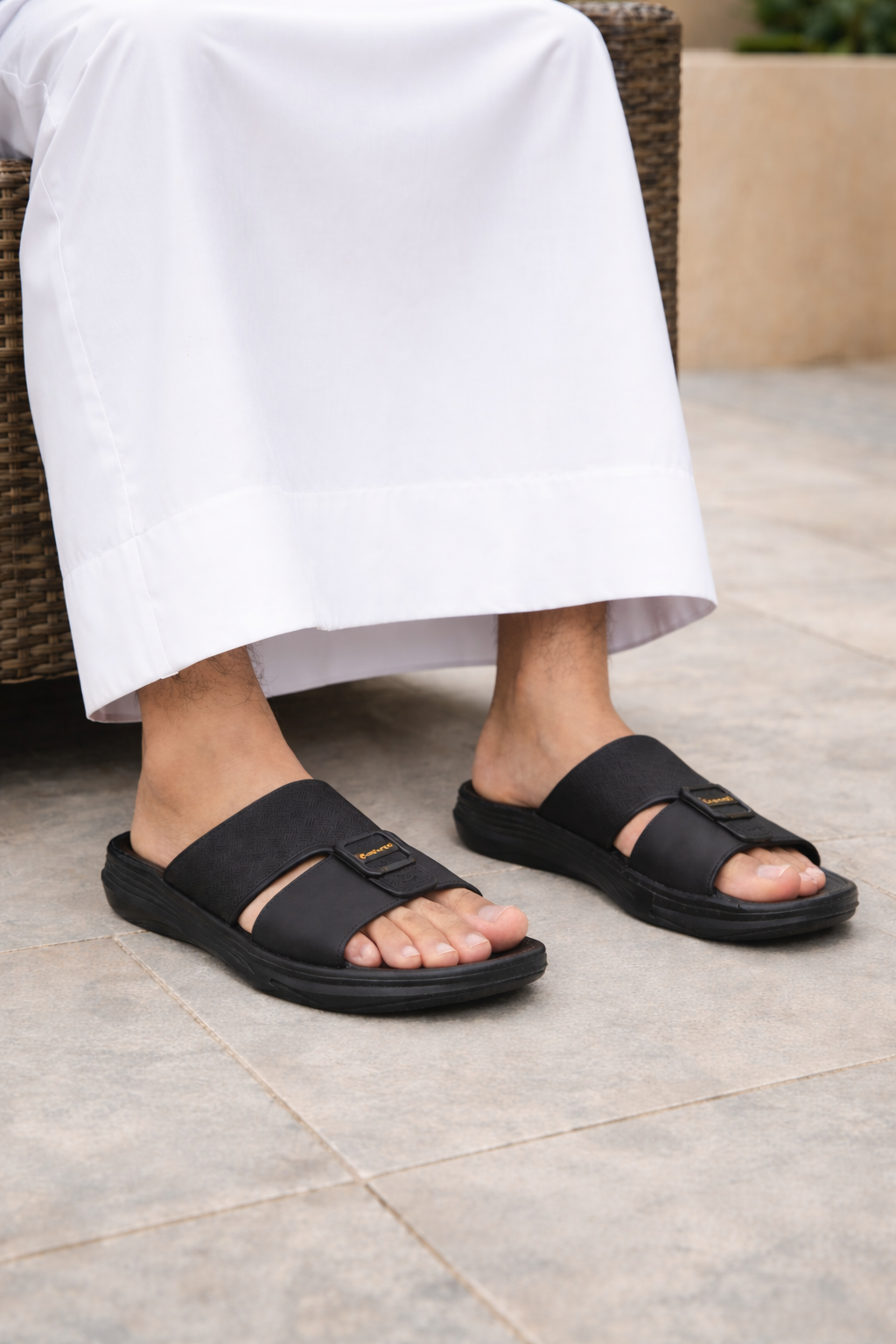 COMFORTO MEN SLIPPER LEATHER