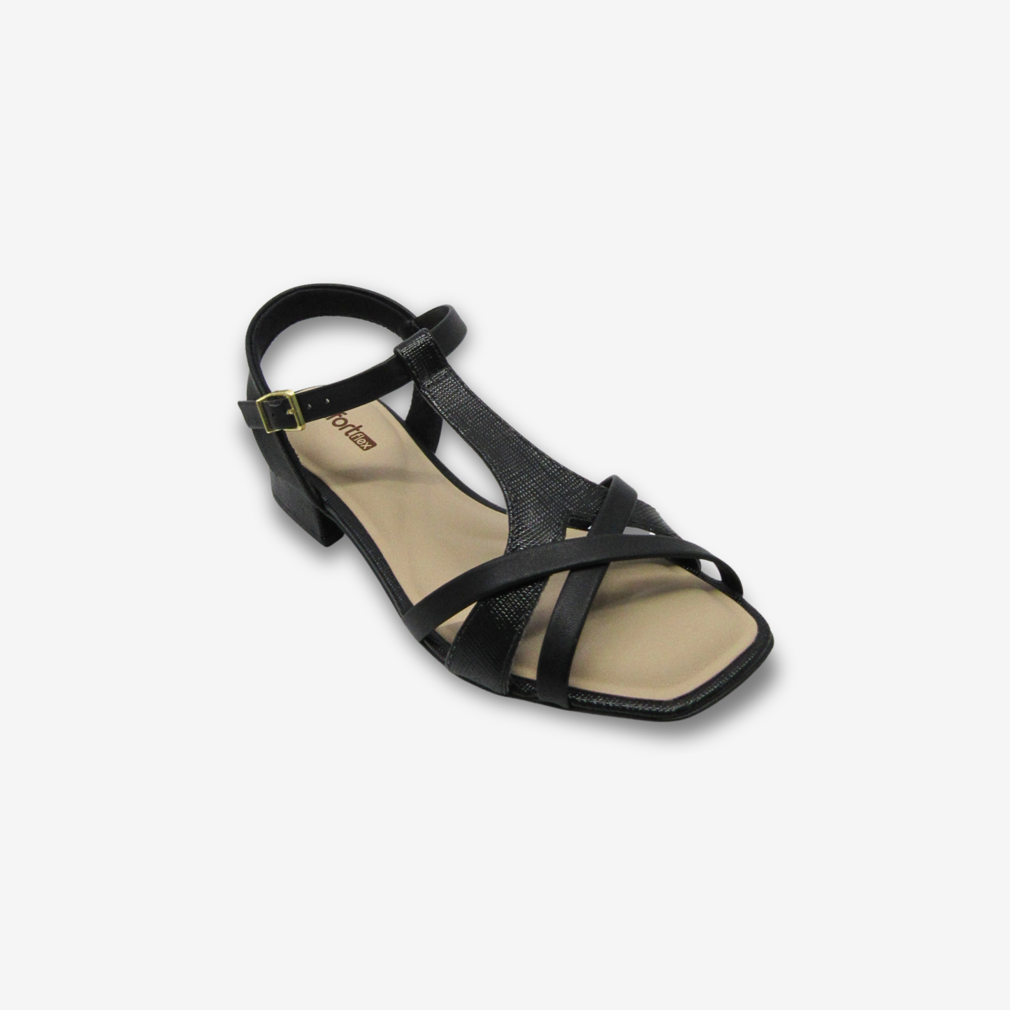 صندل نسائي بكعب منخفض COMFORT FLEX