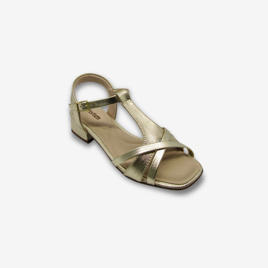 صندل نسائي بكعب منخفض COMFORT FLEX