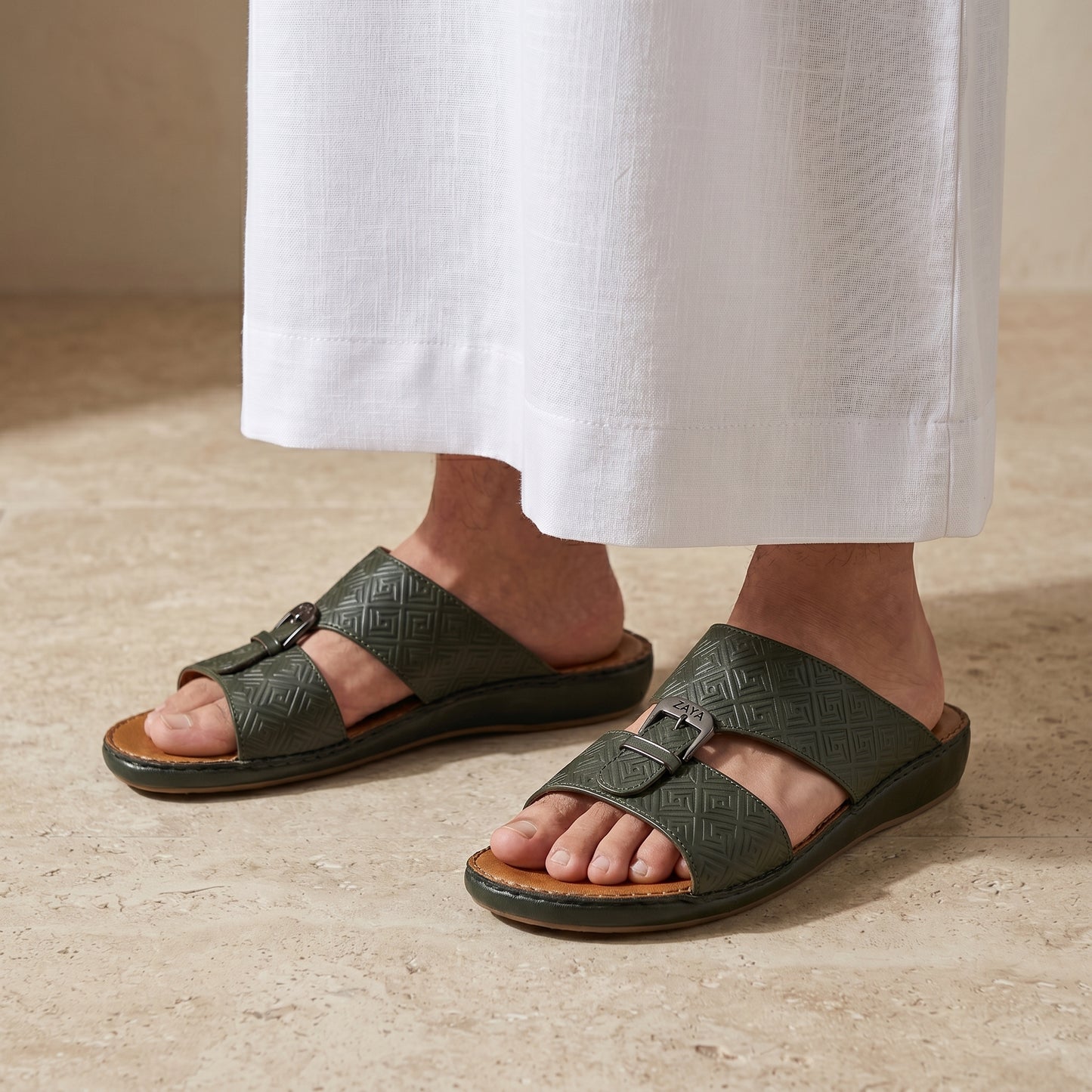 CAVA MEN SLIPPER HAND MADE LEATHER