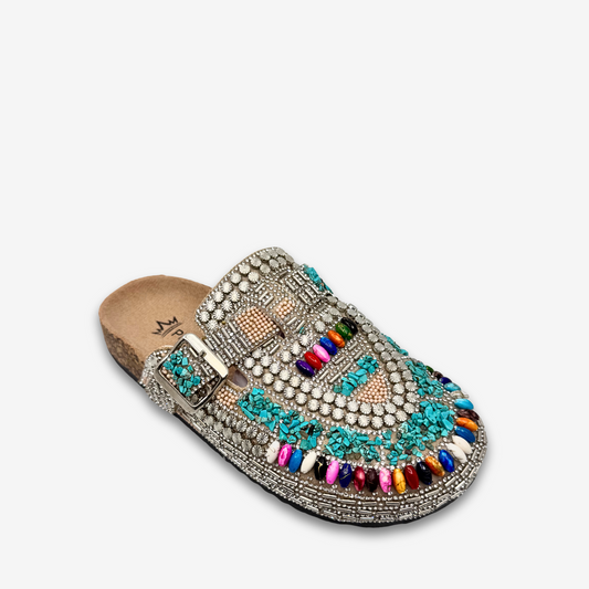 PRINCESS WOMAN FLAT MULES