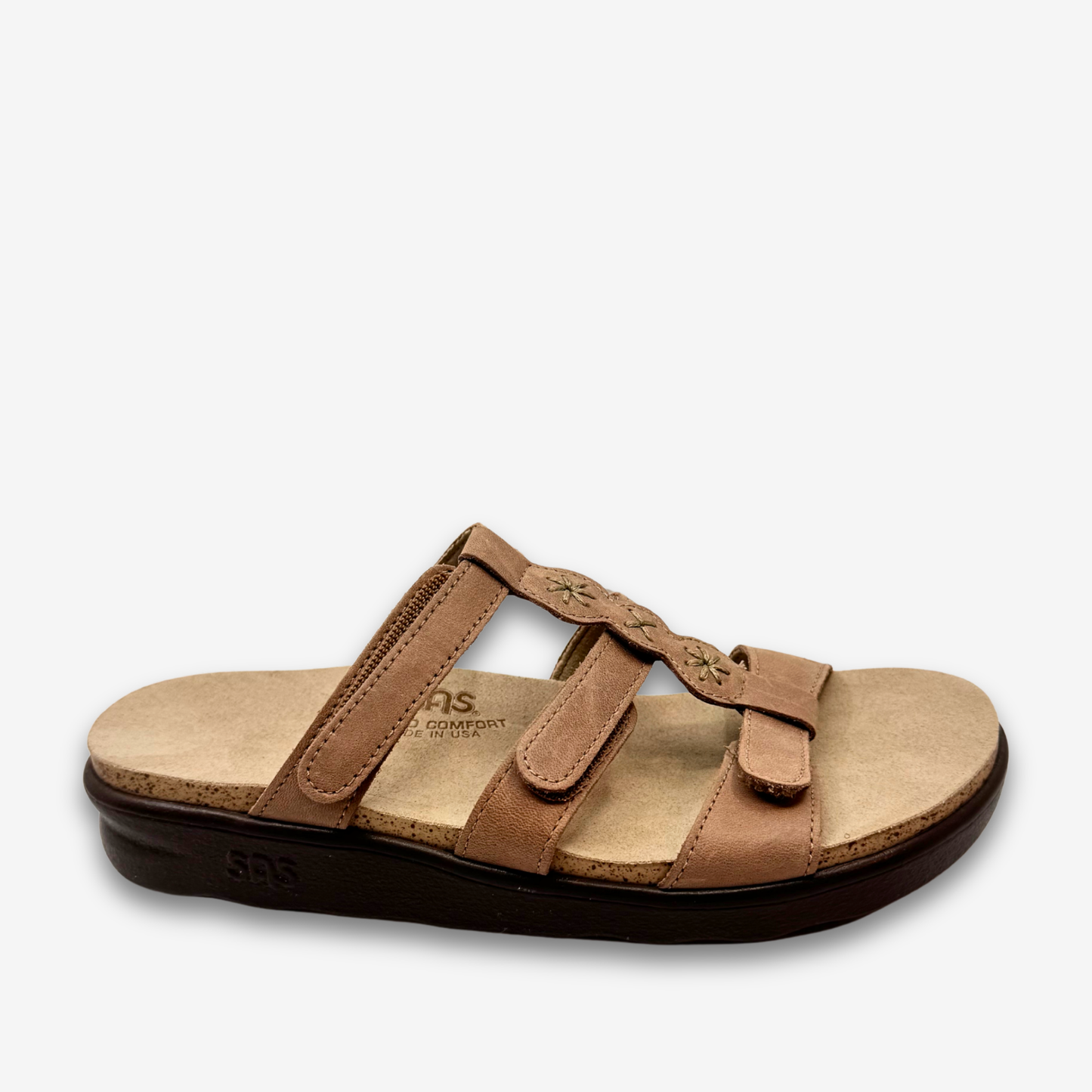 شبشب جلدي نسائي من SAS