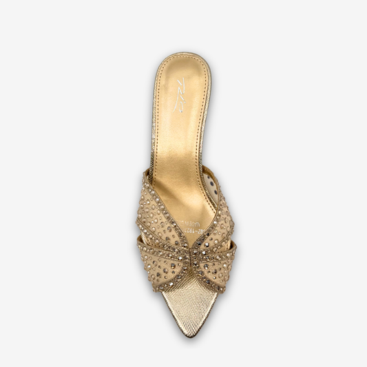 حذاء نسائي بكعب متوسط من ريو