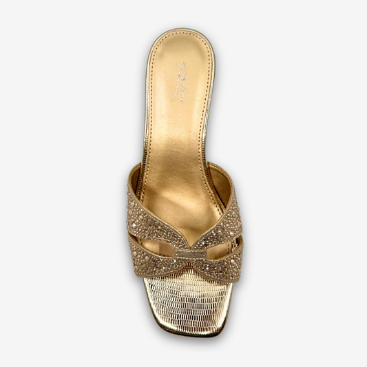 حذاء نسائي بكعب متوسط من ريو