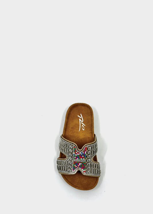 RIO GIRLS FLAT SLIPPERS