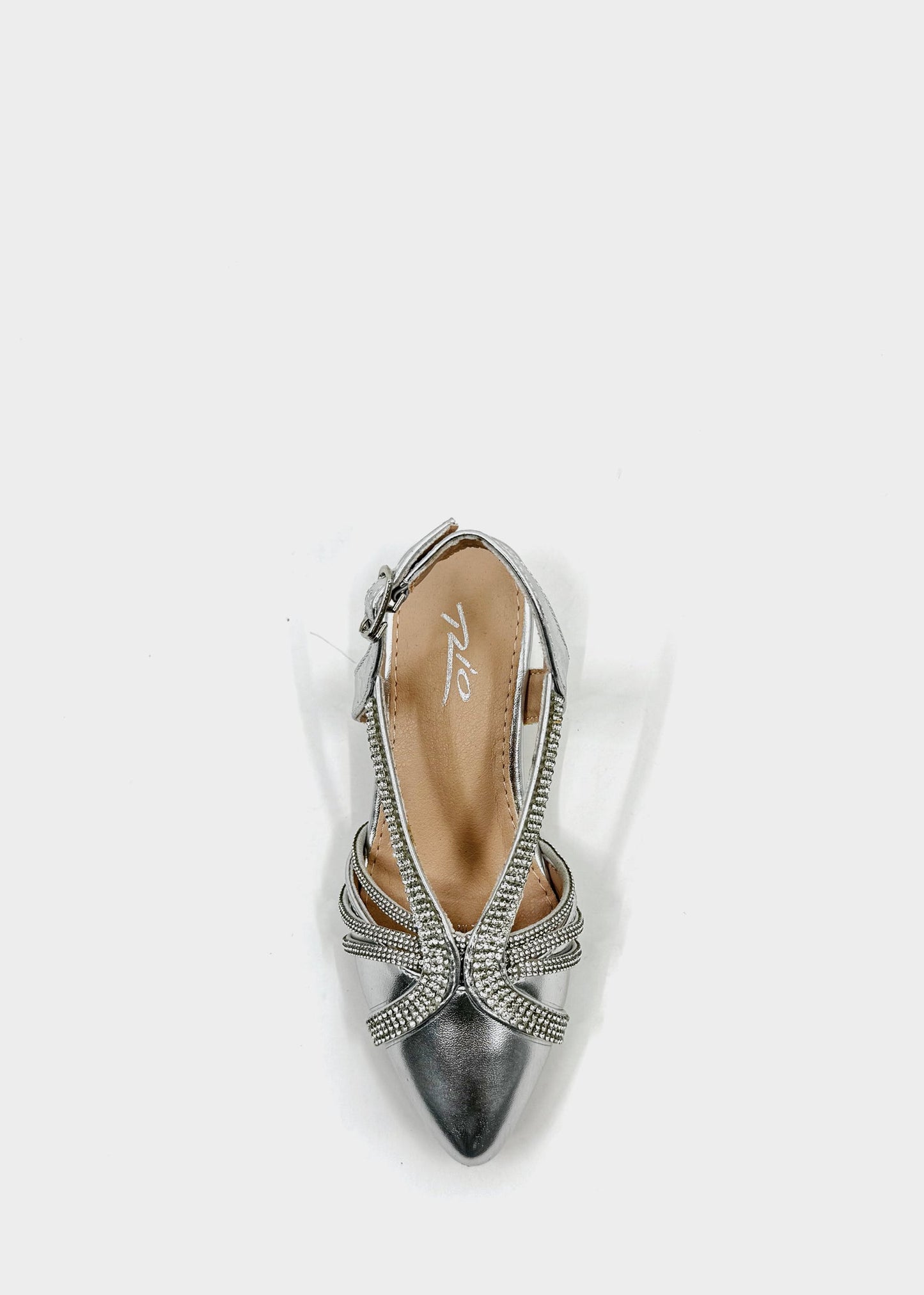 RIO SLINGBACK GIRLLS SMALL HEEL SHOES
