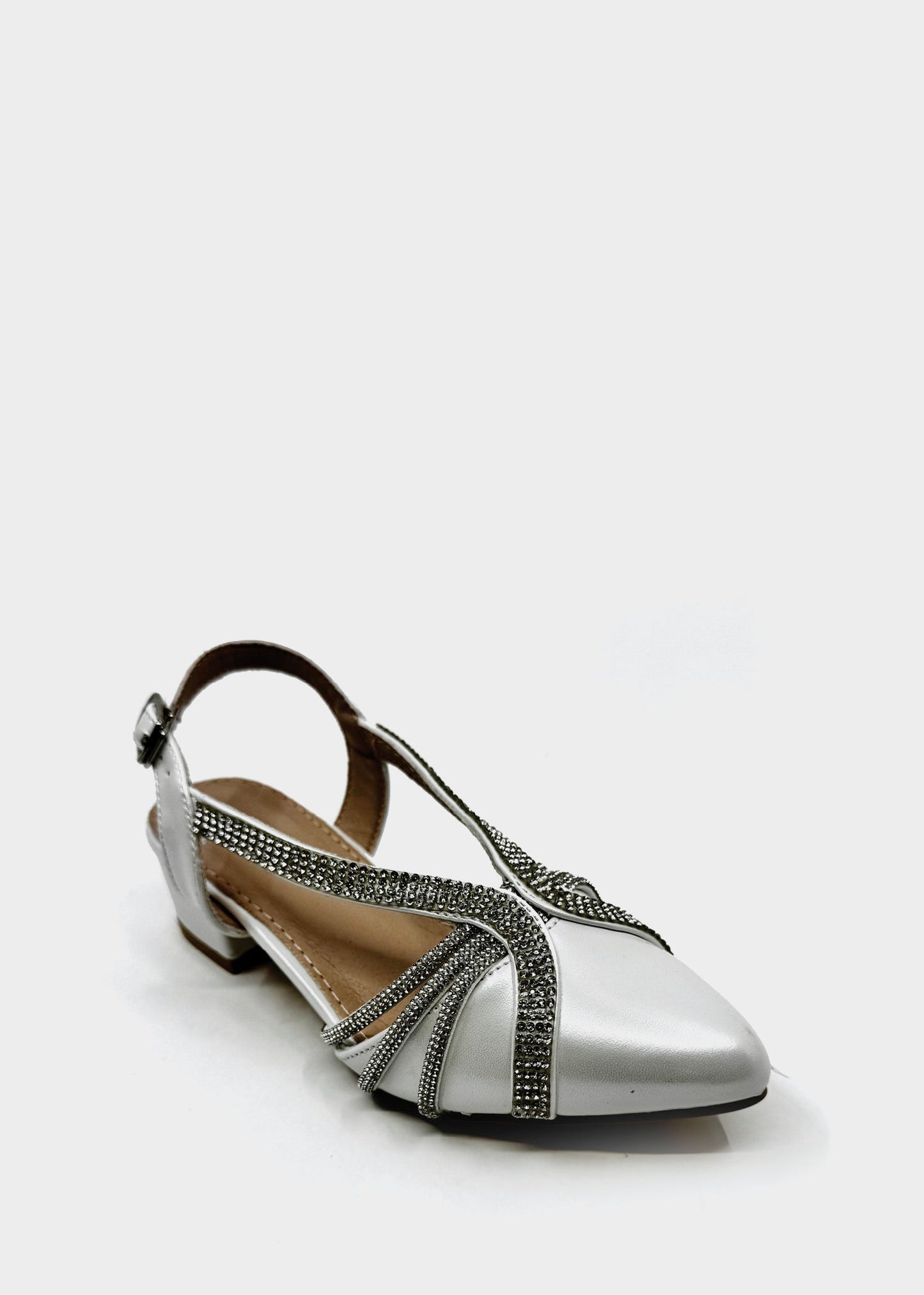RIO SLINGBACK GIRLLS SMALL HEEL SHOES