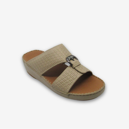نعال رجالي مصنوع يدويًا من الجلد من كومفورتو