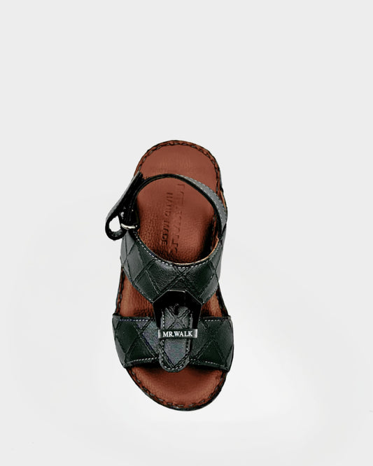 MR.WALK LEATHER ARABIC BOY SLIPPERS