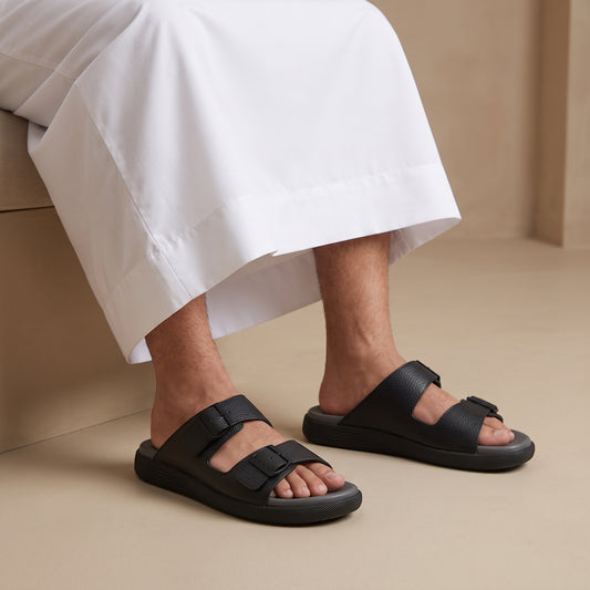 MEN LEATHER SLIPPER