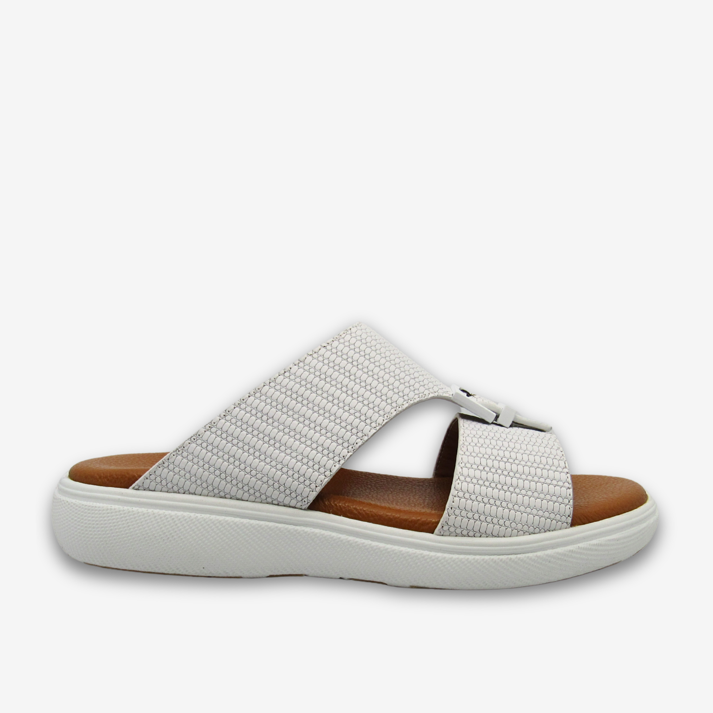 نعال رجالي من الجلد الطبيعي من كومفورتو