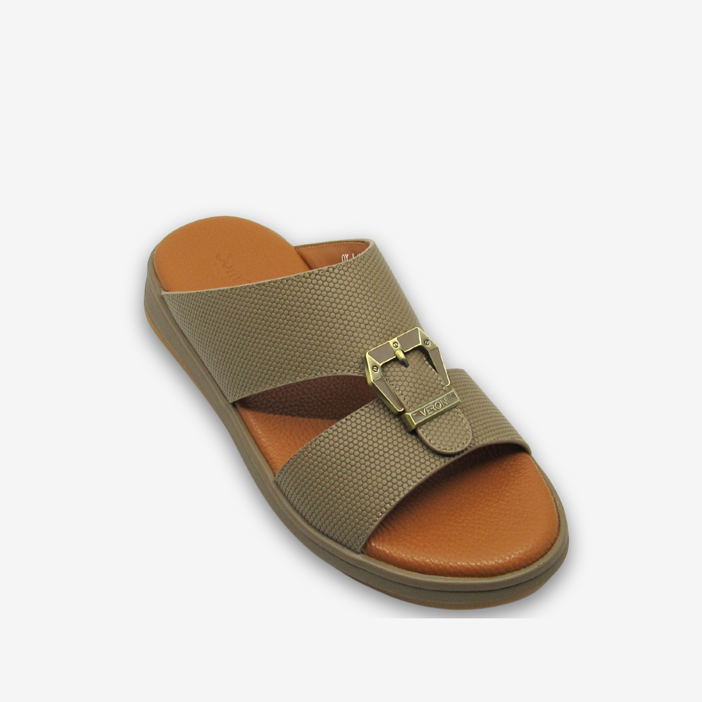 نعال رجالي من الجلد الطبيعي من كومفورتو