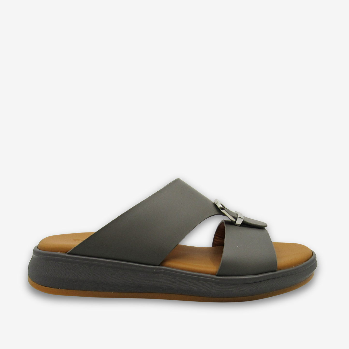 نعال رجالي من الجلد الطبيعي من كومفورتو