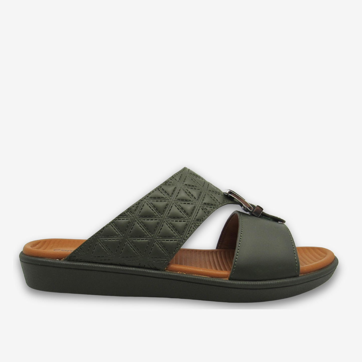 نعال رجالي من الجلد الطبيعي من كومفورتو