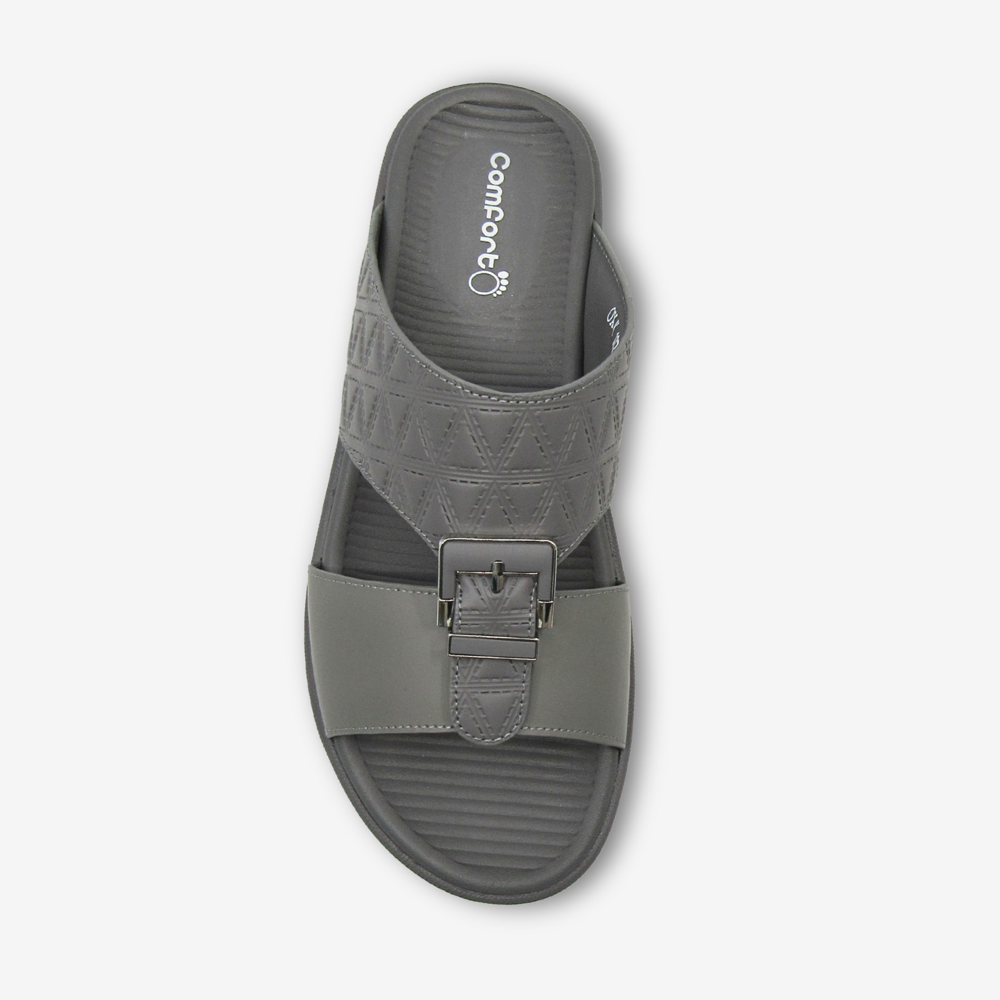 نعال رجالي من الجلد الطبيعي من كومفورتو