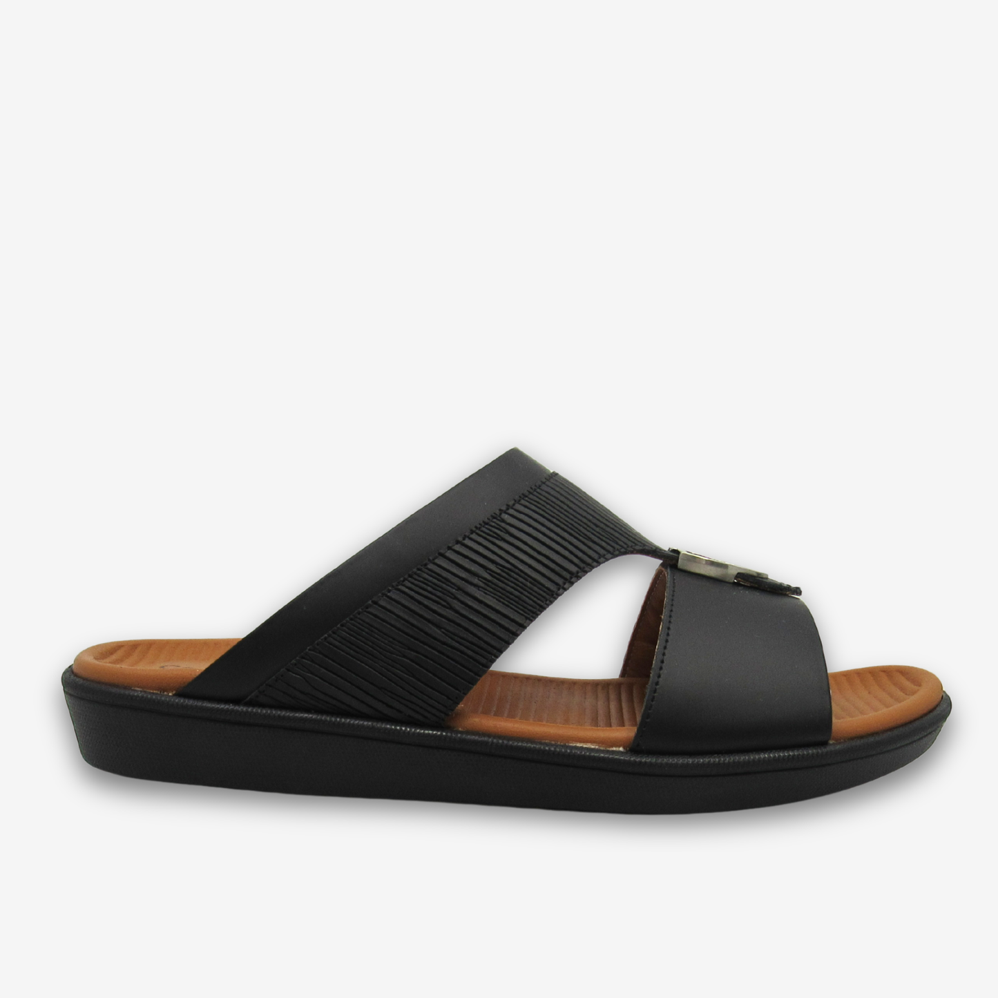 نعال رجالي من الجلد الطبيعي من كومفورتو