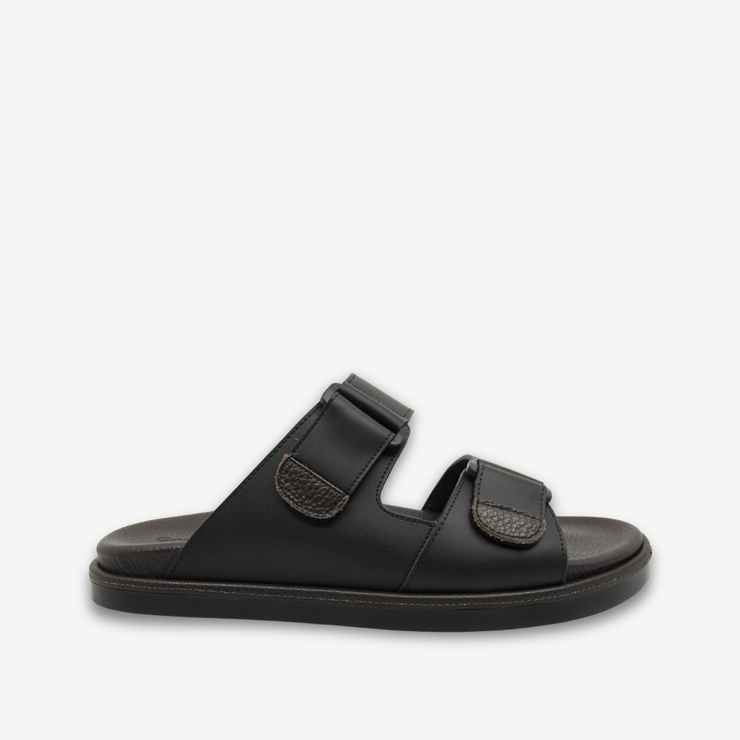 نعال رجالي من الجلد الطبيعي من كومفورتو